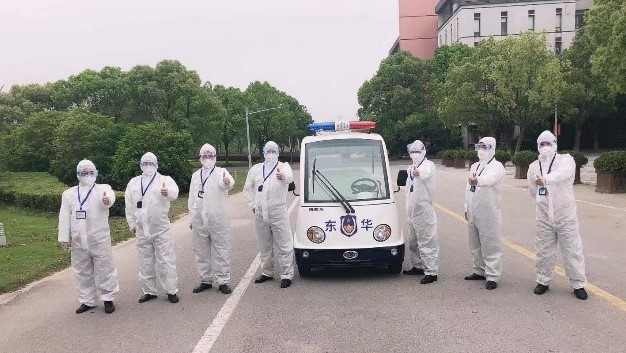 抗击疫情勇往直前 中安保人风采尽展